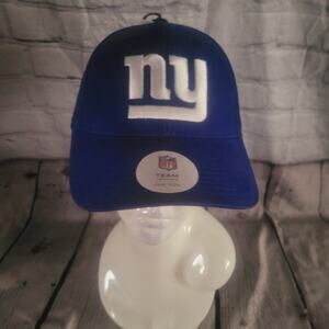 NEW YORK GIANTS BLUE ADJUSTABLE HAT NFL TEAM APPAREL NWT